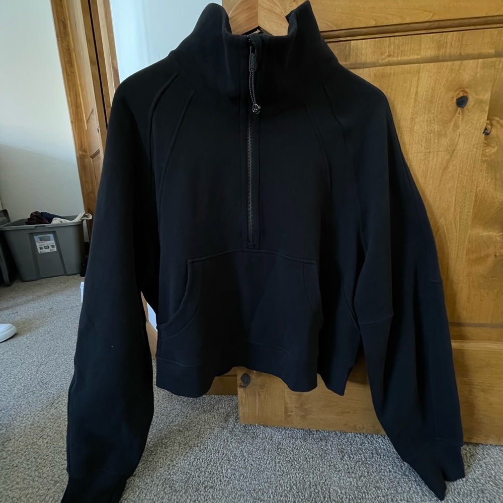 Lululemon Scuba Oversized Funnel Neck Half Zip